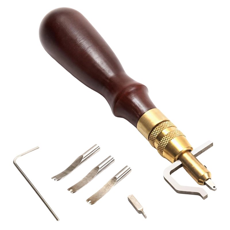 Swivel Knife Tool - ABYN-Leather Craft Tools Kit With Adjustable