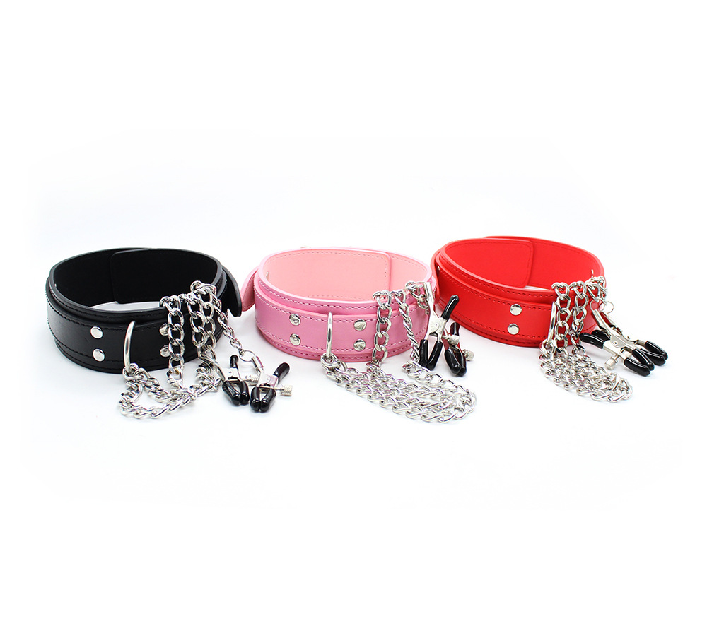Cool Punk Choker Leather Neck  - огляд і ціна Leatherwork Clamp