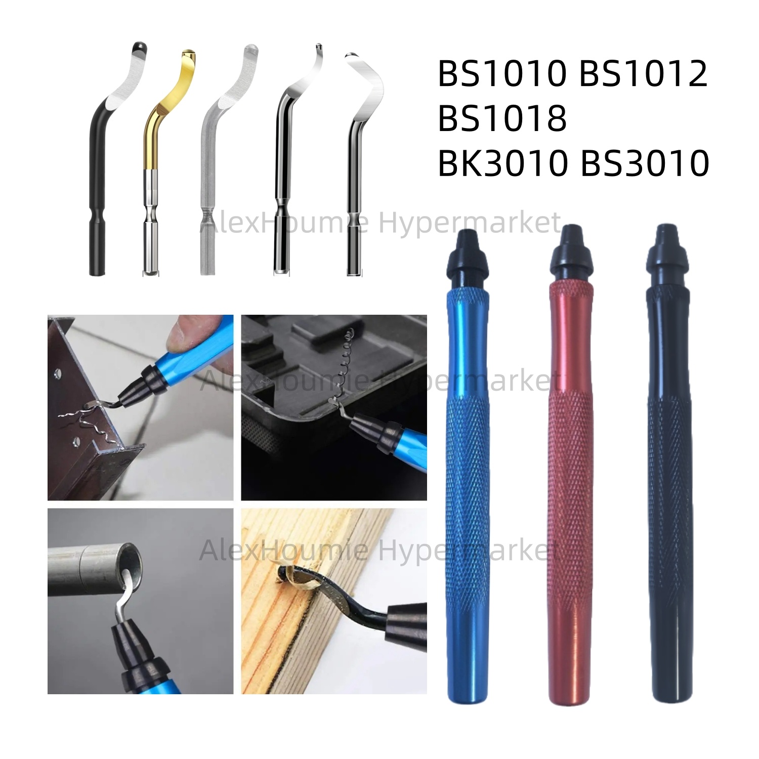 Metal Handle Deburring Tool Ki - огляд і ціна Swivel Knife Tool