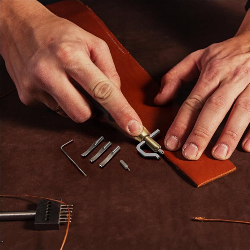 ABYN-Leather Craft Tools Kit W - огляд і ціна Swivel Knife Tool