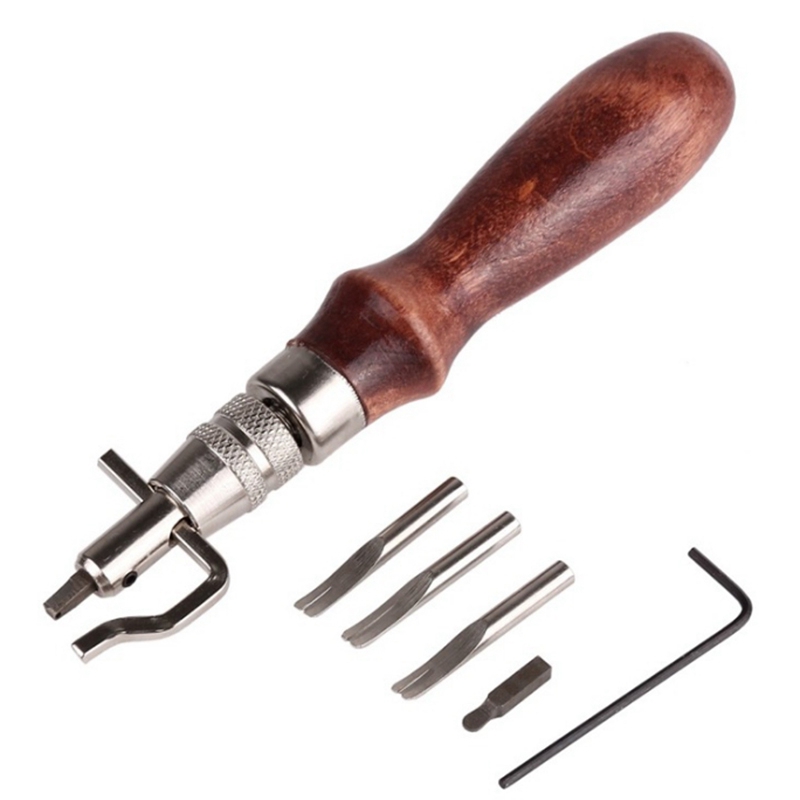 AT13 7 In 1 Adjustable Stitchi - огляд і ціна Leather Edge Beveler