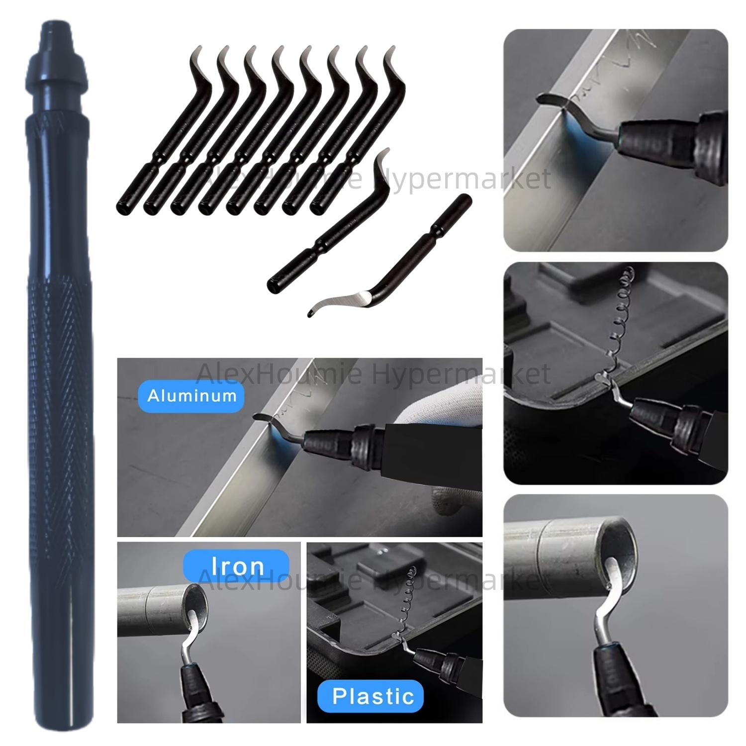 RB1288 Deburring Tool Kits wit - огляд і ціна Swivel Knife Tool